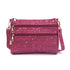 Wine Cork Speckled Triple Zipper Bag